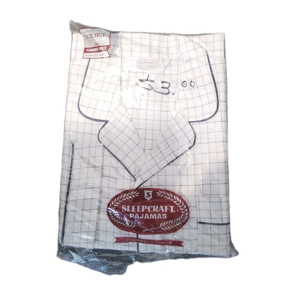 VTG Men’s Kodel Long Sleeve Pajama Set Size Large New Sealed